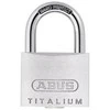ABUS 64TI/30, Įprastinė pakabinama spyna, Raktinė spyna, Skirtingai raktuojama, Aliuminis, Grūdintas plienas, 3 cm