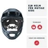 Abus Germany Šalmas Abus YouDrop FF midnight mėlynas-S (48-55)