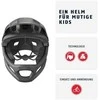 Abus Germany Šalmas Abus YouDrop FF velvet juodas-S (48-55)