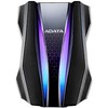 ADATA Išorinis kietasis diskas | HD770G | 2000 GB | USB 3.2 Gen1 (atgalinis suderinamas su USB 2.0) | Juodas | Suderinamumas su konkrečiais pagrindiniais įrenginiais gali skirtis ir gali būti paveiktas sistemos aplinkos. Norint prijungti per USB 2.0, reikia prijungti du USB jungtys, kad būtų pakankamai energijos. Reikės USB Y kabelio.