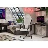 Žaidimų Kėdė - Aerocool Crown AeroWeave Paminkštinta Sėdynė Pilka