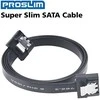 Akasa Proslim SATA 3 Kabelis 50cm gerade – juodas