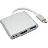 AKYGA AK-AD-57 Hub USB tipo C AK-AD-57 USB A (f) USB tipo c HDMI (f) 15 cm