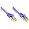Good Connections Geros jungtys Geros jungtys 2,0m RNS Patchkabel su Cat.7 Rohkabel S/FTP PiMF violett