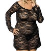 Anais ORANGINA juodas chemise L+ ( juoda halka )