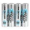 1x4 Ansmann rech. baterija 2700 Mignon AA 2500 mAh