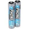 1x2 Ansmann maxE NiMH rech.bat. Mikro AAA 800 mAh DECT TELEFONAS