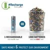1x2 Ansmann maxE NiMH rech.bat. Mikro AAA 800 mAh DECT TELEFONAS