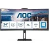 Monitorius AOC CU34V5CW 34 colių UWQHD VA CURVED TURI WEBCAM DP/HDMI/USB-C PD 65W