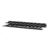 Apc Horizontal Cable Manager 1U x 4 Deep vienpusis su dangteliu