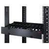 Apc Horizontal Cable Manager 1U x 4 Deep vienpusis su dangteliu