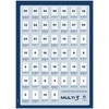 Lipnios etiketės Multi3, A4, 70x25.4 mm, (33) (100) 0707-800