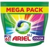 Ariel All-in-1 Pods Colour Želinės skalbimo kapsulės, 63 kapsulės