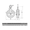 Linotech STATYBINIS BLAKAS 125mm 500kg