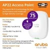 Maršrutizatorius Hewlett Packard (HP) HPE Aruba Instant On AP22 Access Point RW 2x2 Wi-Fi 6 Indoor