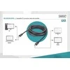 Assmann Electronic Assmann Cable DisplayPort 4K 60Hz UHD Type DP/DP M/M su stiprintuvo blokavimu, juodas 20m