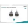 Assmann Electronic Assmann Cable DisplayPort 4K 60Hz UHD Type DP/DP M/M su stiprintuvo blokavimu, juodas 20m