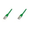 Assmann Electronic DIGITUS CAT 5e U-UTP jungiamasis kabelis PVC AWG 26/7 ilgis 15m spalvotas žalias