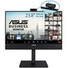 ASUS Business BE24ECSNK 24 colių 1920x1080 FHD IPS Monitorius 16:9 interneto kamera Mic DP HDMI 80W USBC MiniPC priedas
