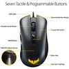 Optinė žaidimų pelė Asus TUF Gaming M3 90MP01J0-B0UA00 7000-dpi/20-million-click switches/7 programmable buttons/Teflon® feet built for up to 250km of use./Aura Sync RGB