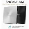 Asus | SDRW-08U7M-U | Sąsaja USB 2.0 | DVD±RW | CD skaitymo greitis 24 x | CD įrašymo greitis 24 x | Sidabras | Stalinis kompiuteris / Nešiojamasis kompiuteris