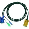 ATEN 2L-5202P ATEN KVM kabelis HD15-SVGA PS/2 PS/2 - 2m
