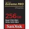 Atminties kortelė SanDisk CFexpress 256GB Extreme Pro 1700/1200 MB/s