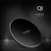 AXAGON WDC-P10T belaidžio įkrovimo stotelė su greito įkrovimo funkcija, Qi 5 / 7.5 / 10W, mikro USB