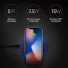 AXAGON WDC-P10T belaidžio įkrovimo stotelė su greito įkrovimo funkcija, Qi 5 / 7.5 / 10W, mikro USB