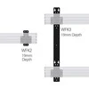 Laikiklis B-TECH AV SYSTEM X - RAIL MOUNTING BRACKET FOR BT8390 - 5MM FROM WALL