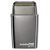 Barzdaskutė Mobili įkraunama plaukų skutimo mašinėlė BaByliss PRO Double Foil Metal Shaver Gunsteel FXFS2GSE