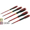 Bahco Izoliuotų atsuktuvų rinkinys ERGO™ 5 vnt - SL3,0/4,0/5,5; PH1/2 - 1000V VDE