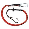 Bahco Tamprus lynas įrankiams nuo kritimo saugoti. Fiksuotas karabinas ir reguliuojama kilpa. Max 3kg, Bendras ilgis 1,2m