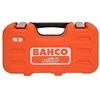 Bahco Galvučių rinkinys 1/4" 4-13mm galvutėms, terkšlėms su pasukama galvute + ilgiems ir trumpiems antgaliams. 65vnt