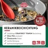 BALLARINI SALINA CERAMIC Keptuvė sauté + pokrywka 28 cm