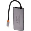 Jungčių stotelė / adapteris USB C kištukas - 4 rūšių jungtys Metal Gleam BASEUS