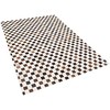 Beliani Odos skiautės kilimas 160 x 230 cm rudos spalvos