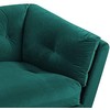 Beliani 3 vietų sofa LENVIKaksominė, smaragdinė