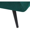 Beliani 3 vietų sofa LENVIKaksominė, smaragdinė