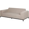 Beliani 2 vietų sodo sofa ROVIGO smėlio spalvos