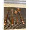 24 DALIŲ STALIO ĮRANKŲ RINKINYS. GLOSSY BERLINGER HAUS ROSEGOLD BH-2621