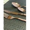 24 DALIŲ STALIO ĮRANKŲ RINKINYS. GLOSSY BERLINGER HAUS ROSEGOLD BH-2621