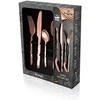 24 DALIŲ STALIO ĮRANKŲ RINKINYS. GLOSSY BERLINGER HAUS ROSEGOLD BH-2621