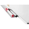 Baltoji magnetinė ir kamštinė lenta BI-OFFICE MAYA Combo 90x60, aliuminio rėmas