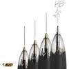 Bic Tušinukas 4 Spalvos, tušinukas (3 spalvos) + pieštukas (1 spalva), pakuotėje 12 vnt
