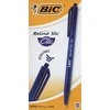 Bic Tušinukas Round Stic Clic 1.0 mm, mėlynas, pakuotėje 20 vnt. 379640