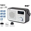 ‎BigBen Interactive Nešiojamas radijas su skaitmeniniu FM/DAB+ imtuvu. Thomson TR24DAB