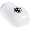 Bitspower adapter 90 degrees G1/4 inch male to G1/4 inch female – rotatable, baltas