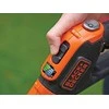Black & Decker Juodas & Decker Akumuliatorinė žoliapjovė STC1820ESTC1820EPC 18 V 2 Ah 28 cm, Juodas & Decker