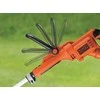 Black &amp; Decker Juodas + DECKER 900W 35cm stiebo kirptuvas